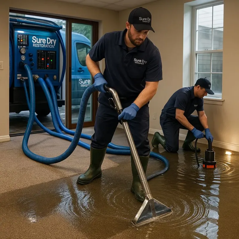 Water Extraction and Removal process in Kenilworth, PA